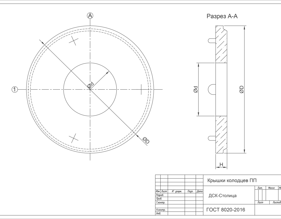 1 ПП 15-1 ч. с отв. по центру